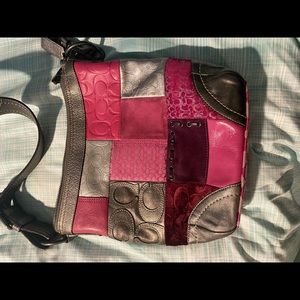 Pink patchwork Coach bag No H0893-F12863